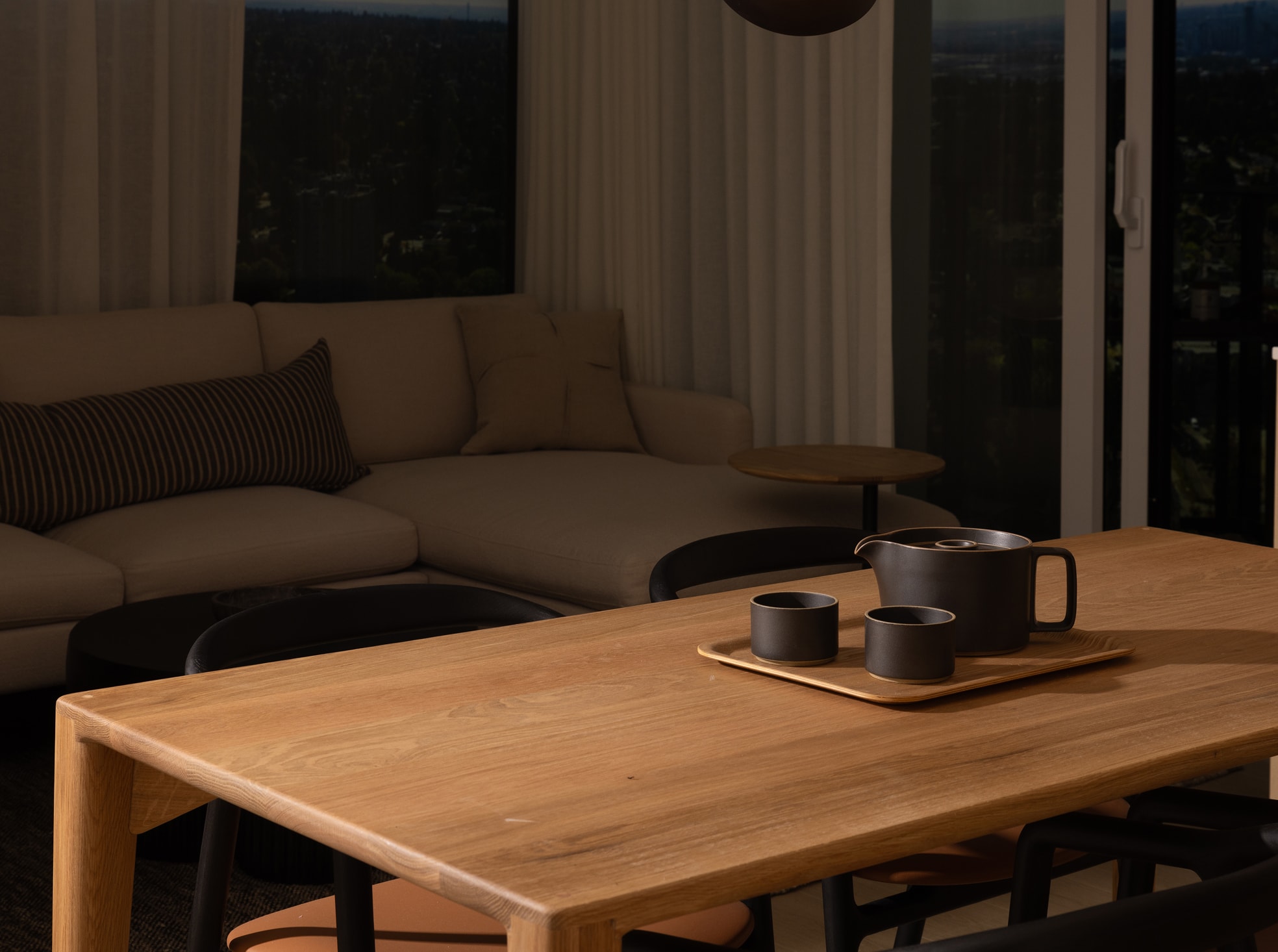 Dining Space Detail, Two Bedroom